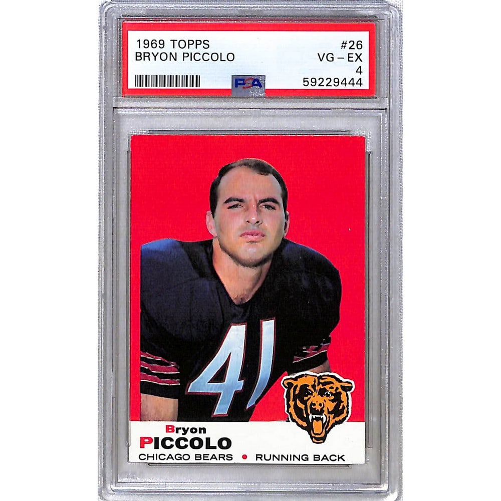 1969 Topps Bryon Piccolo Rookie Psa 4 (1 of 2)