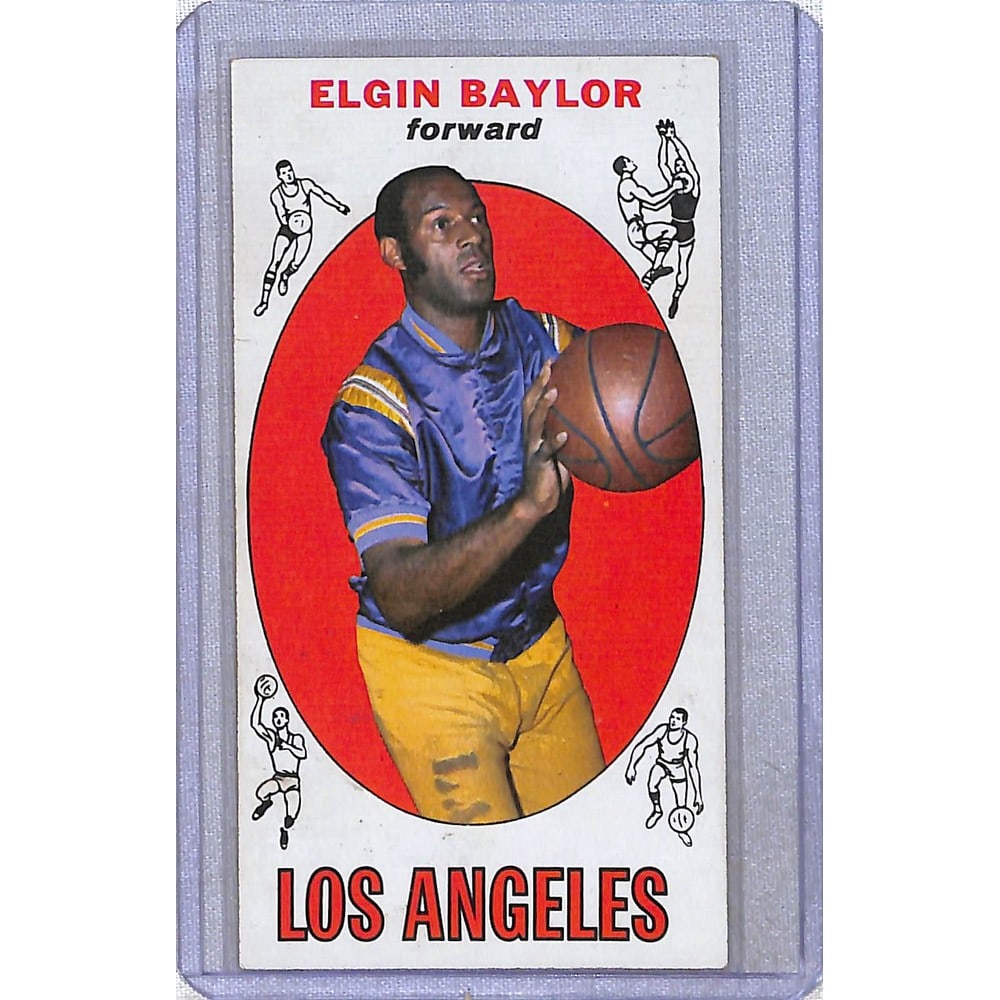 1969-70 Topps Basketball Elgin Baylor (1 of 2)