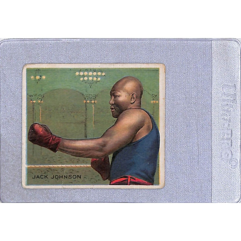 1910 T218 Jack Johnson Boxing Card: 1910 T218 Jack Johnson Boxing Card