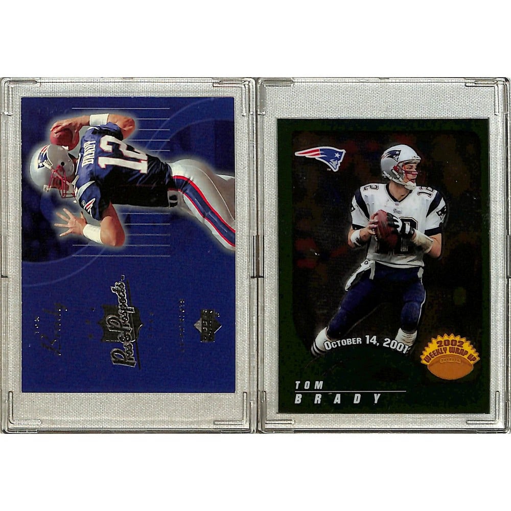 (5) Vintage Tom Brady Cards (1 of 6)