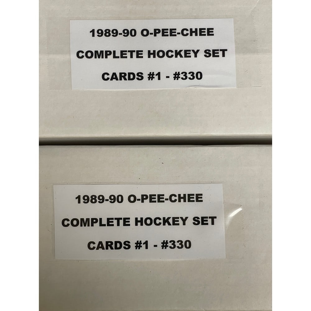(2)1989-90 Opc Hockey Complete Sets (1 of 4)