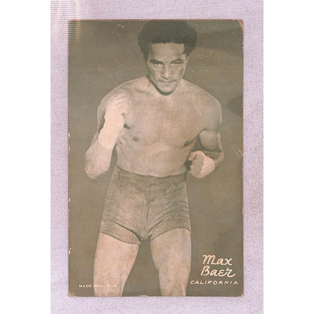 1920's Boxing Exhibit Max Baer (1 of 2)