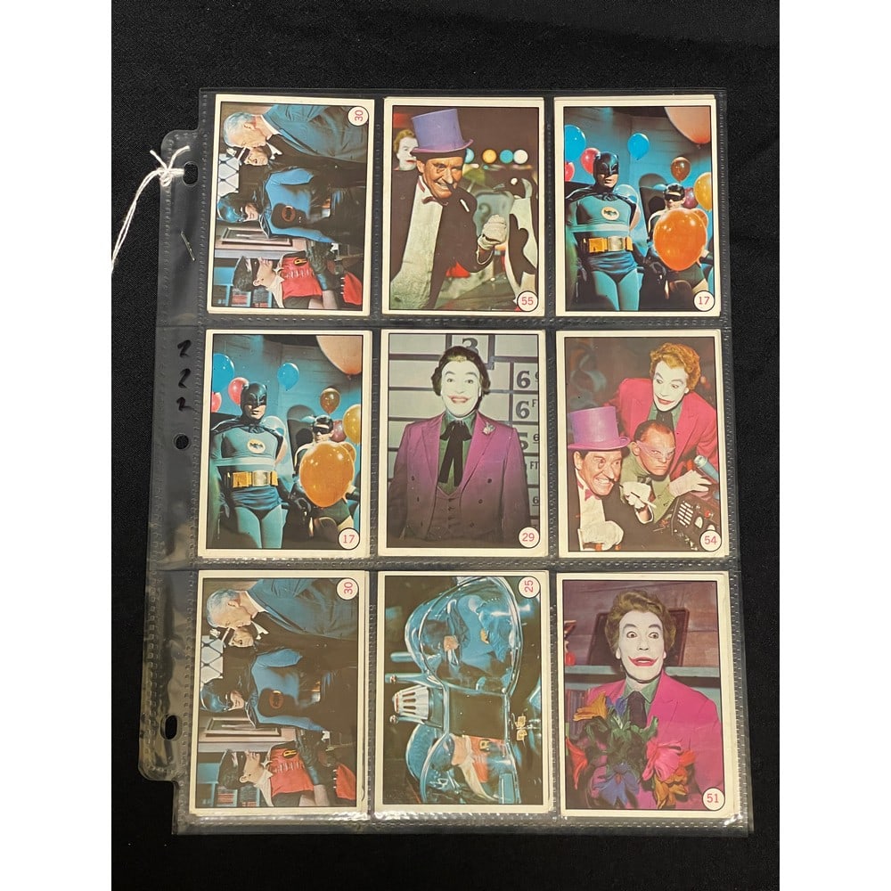 (18) 1966 Topps Batman Cards (1 of 2)