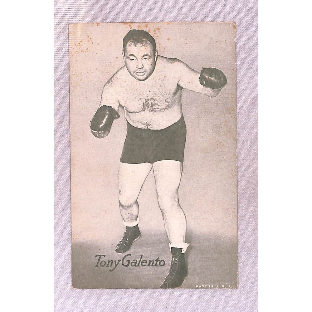 1920's Boxing Exhibit Tony Galento (1 of 2)