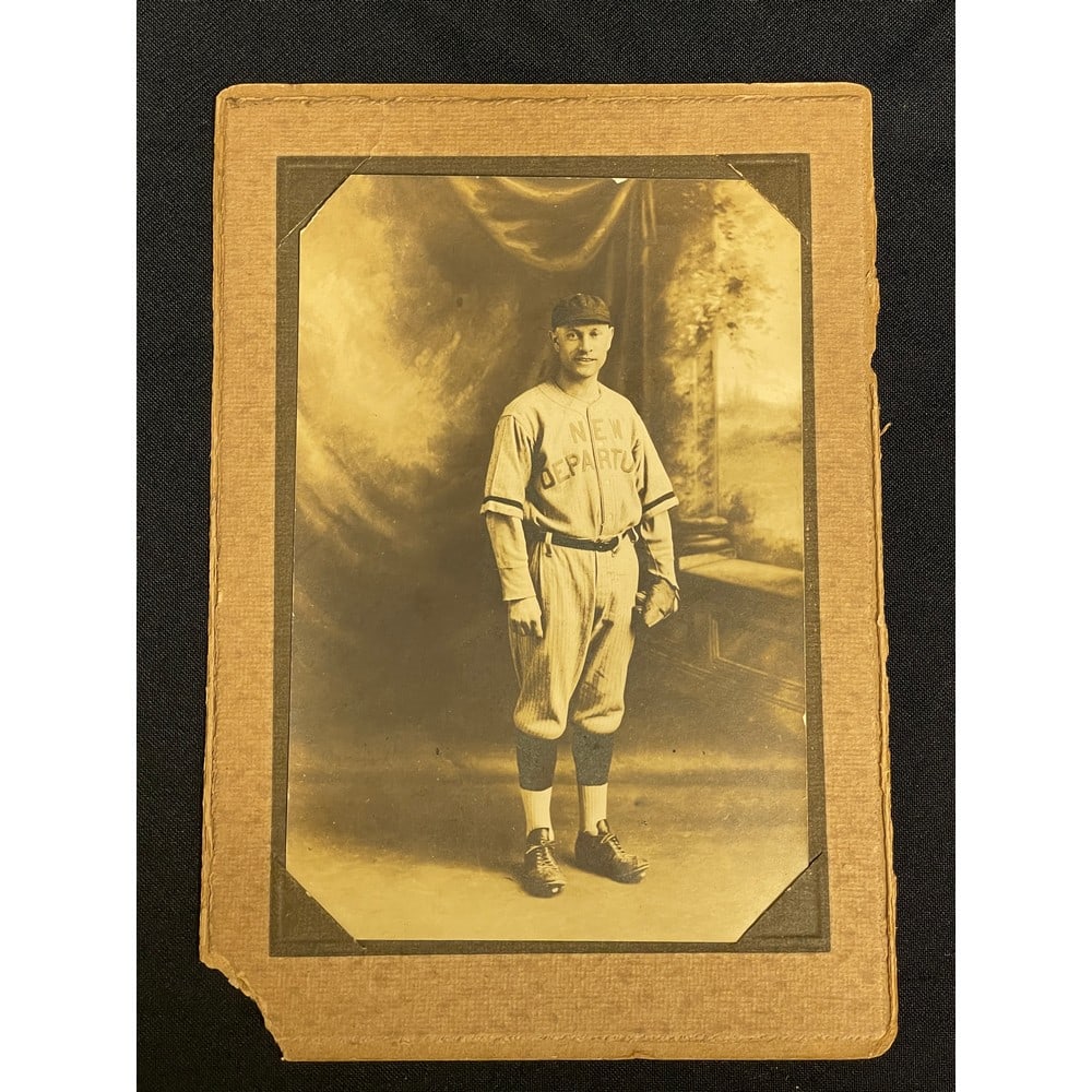 Circa 1910 Baseball Cabinet Card 7 1/2 X5" (1 of 2)