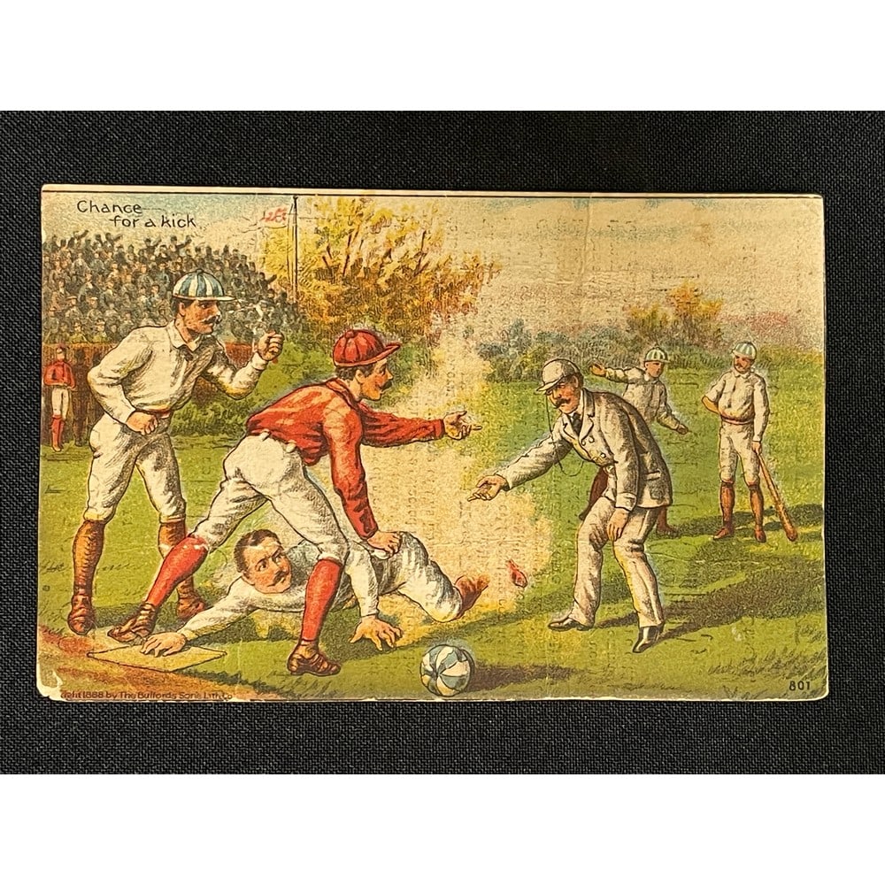 1890 Buford Company Baseball Trade Card (1 of 2)