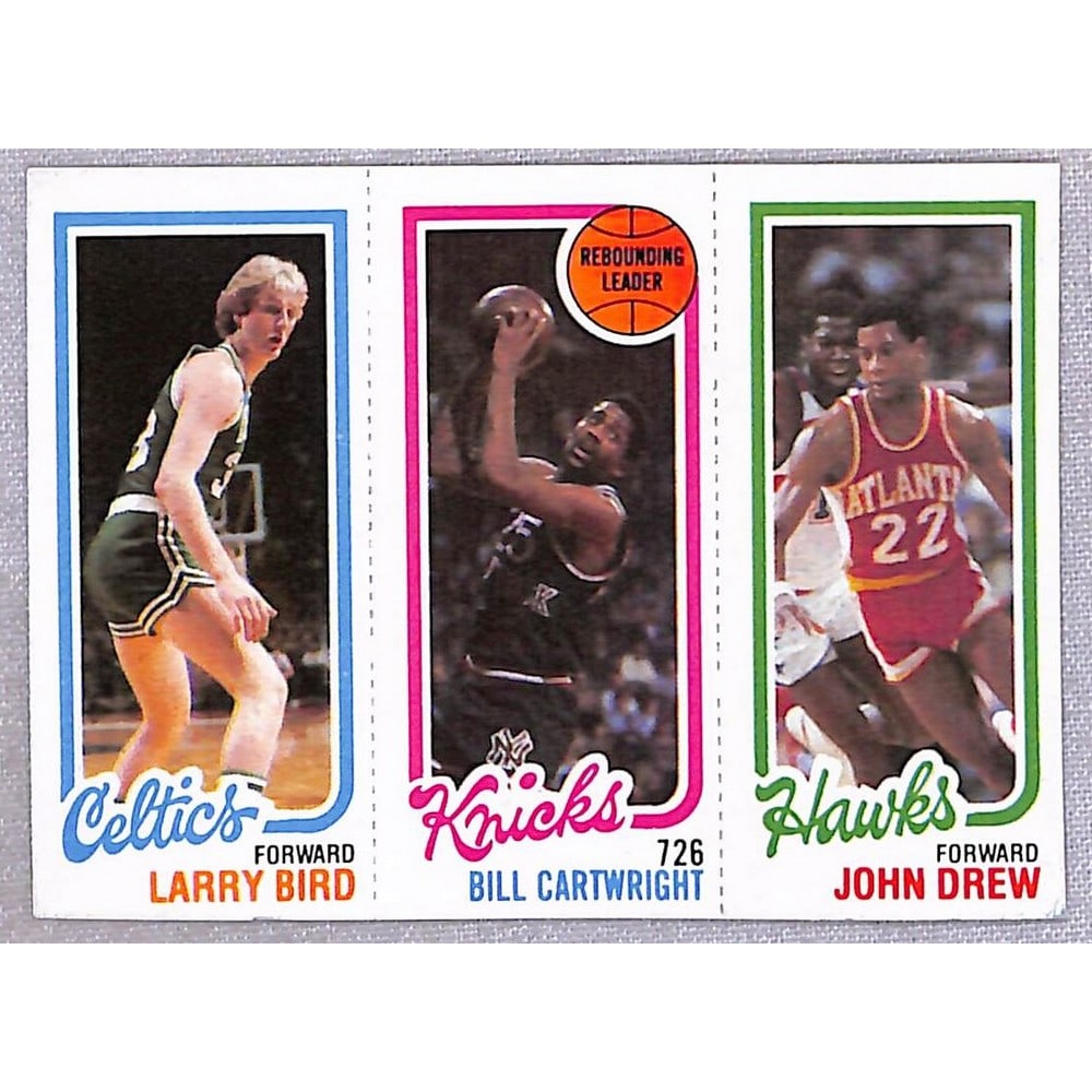 1980 Topps Larry Bird Rookie Leader High Grade (1 of 2)