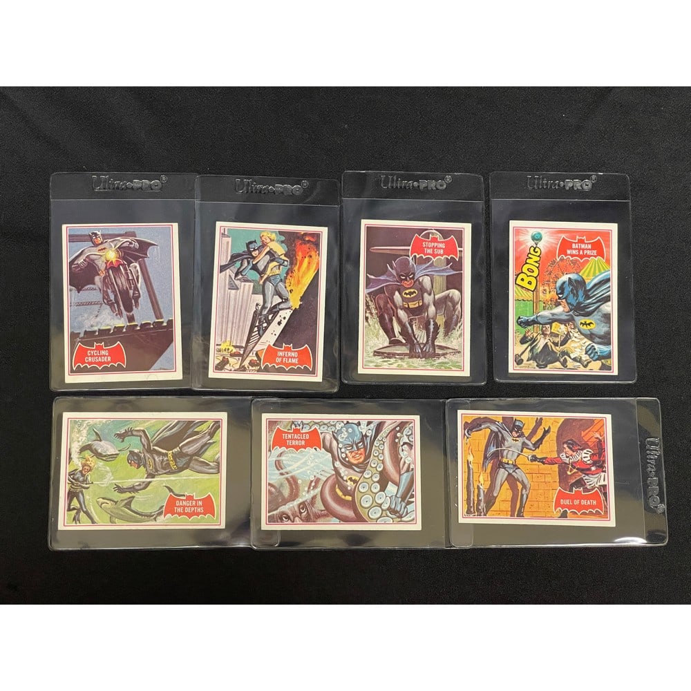 (20) 1966 Topps Crease Free Batman Cards (1 of 3)