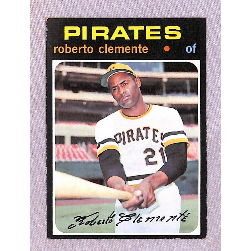 1971 Topps Roberto Clemente Crease Free Centered (1 of 2)