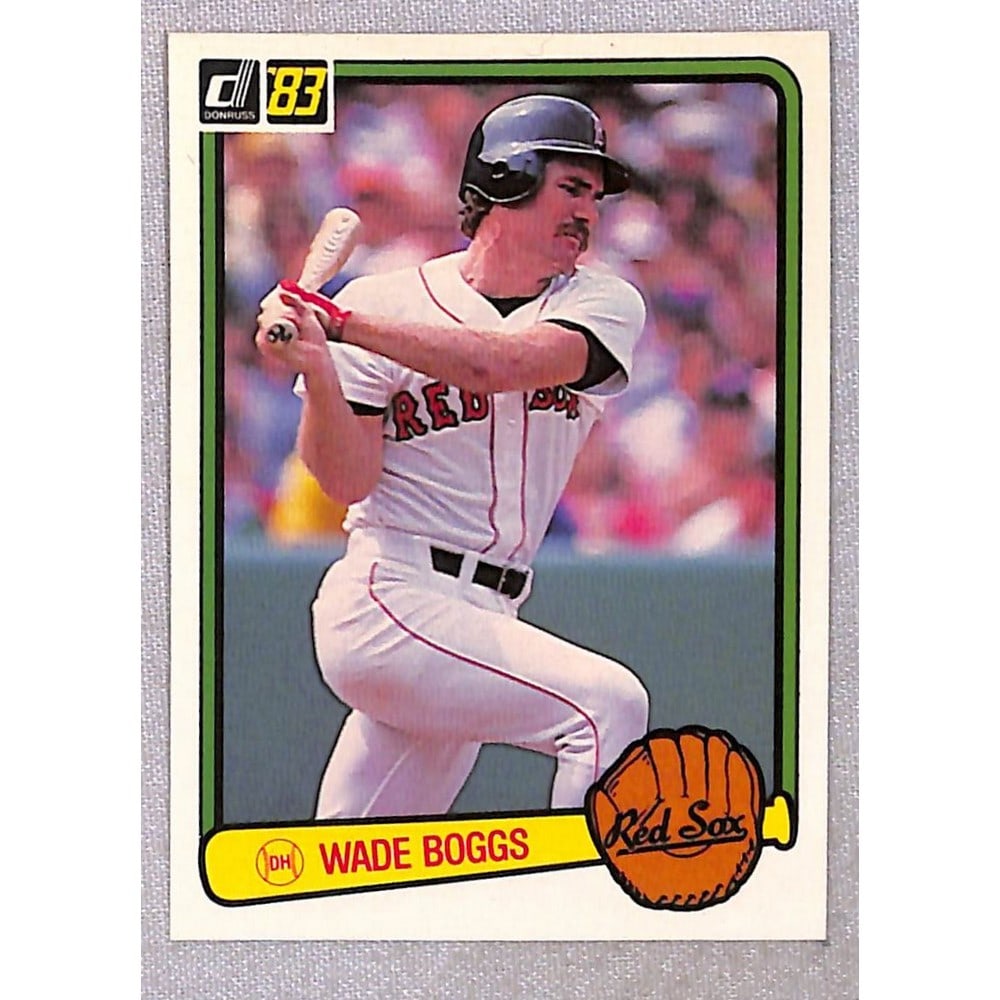1983 Donruss Wade Boggs Rookie: 1983 Donruss Wade Boggs Rookie