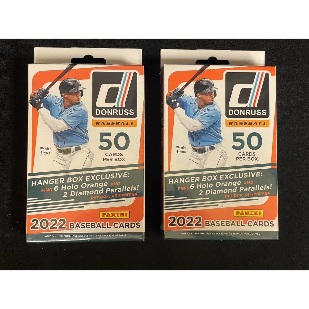 (2) 2022 Donruss Baseball Sealed Hangers (1 of 1)