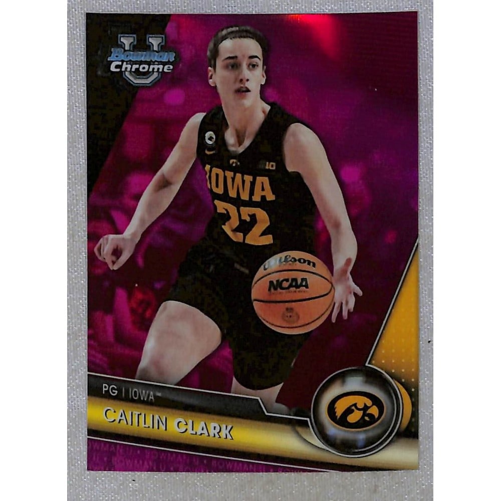 2024 Bowman Chrome Caitlin Clark Rookie: 2024 Bowman Chrome Caitlin Clark Rookie