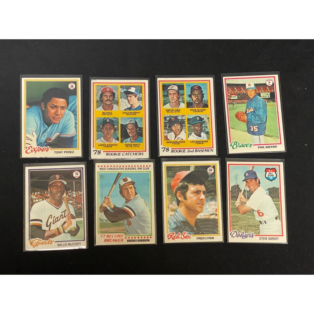 (800) 1978 Topps Baseball Cards (1 of 3)