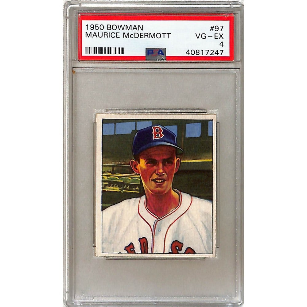 1950 Bowman Maurice Mcdermott Psa 4: 1950 Bowman Maurice Mcdermott Psa 4