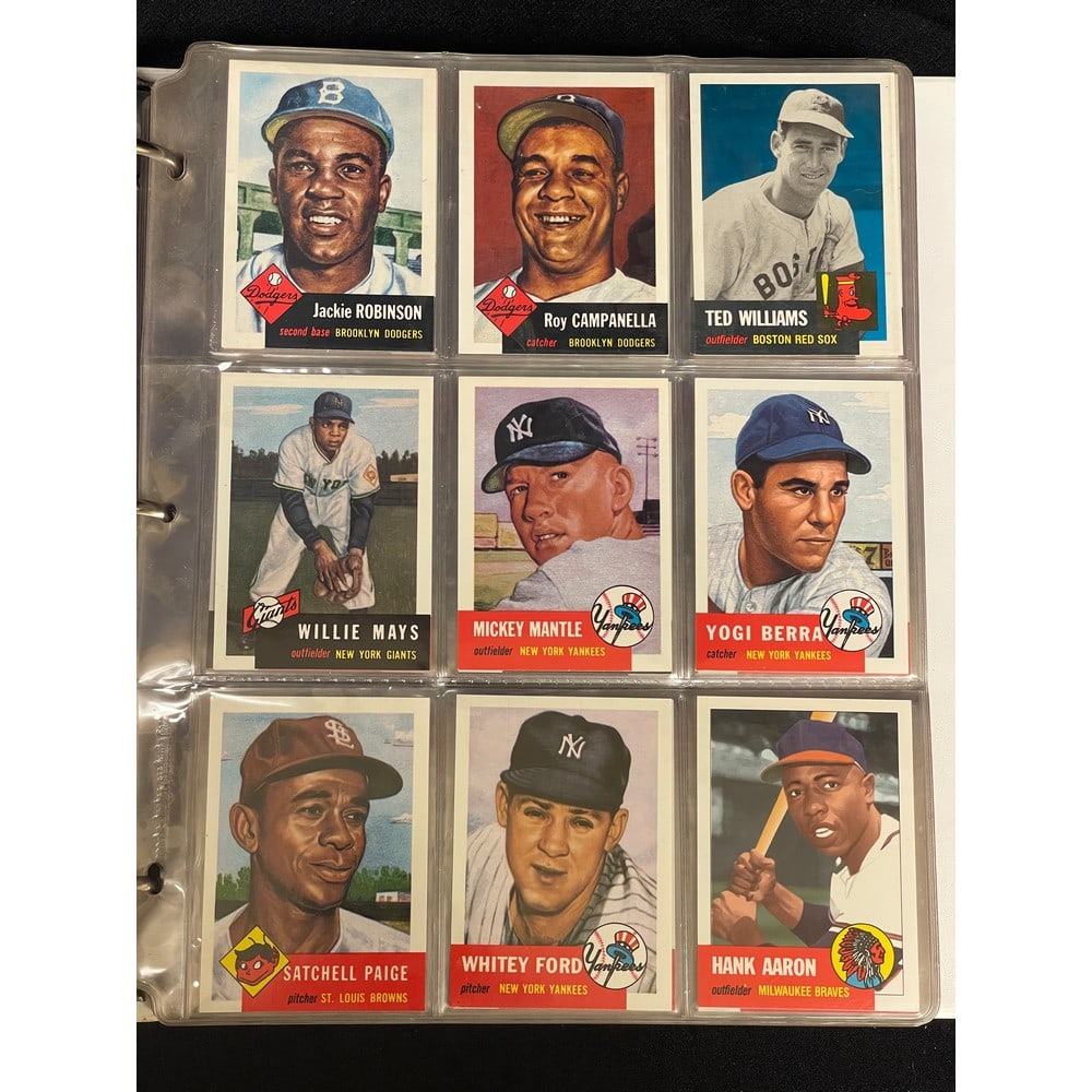 (330) 1953 Topps Archives Baseball Cards (1 of 4)