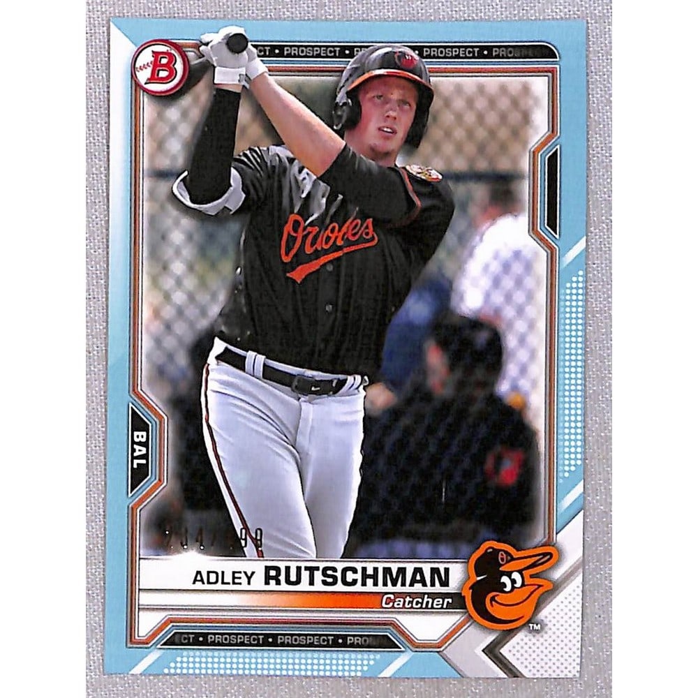 2020 Bowman Blue Insert Adley Rutschman Rc 234/499: 2020 Bowman Blue Insert Adley Rutschman Rc 234/499