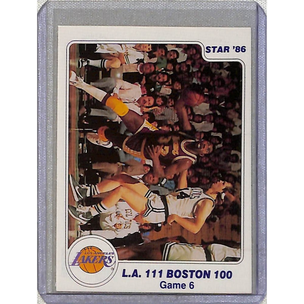 1986 Star Basketball Magic Johnson (1 of 2)