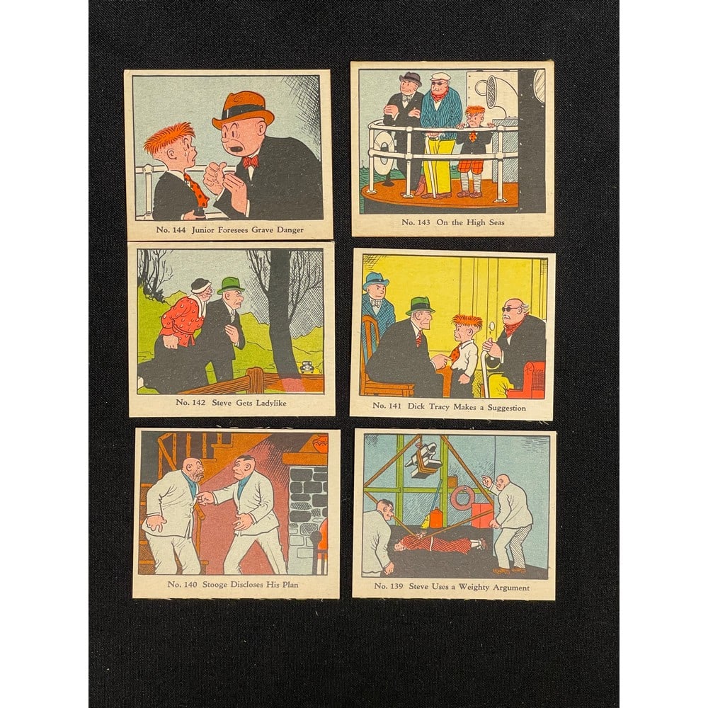 (23) 1937 Dick Tracy Cards (1 of 3)