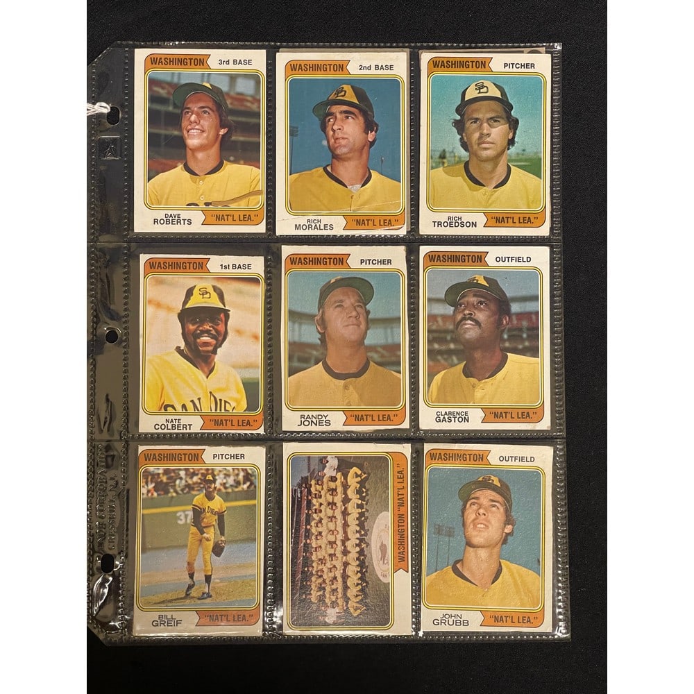 (11) 1974 Washington Senators Variation/errors (1 of 2)