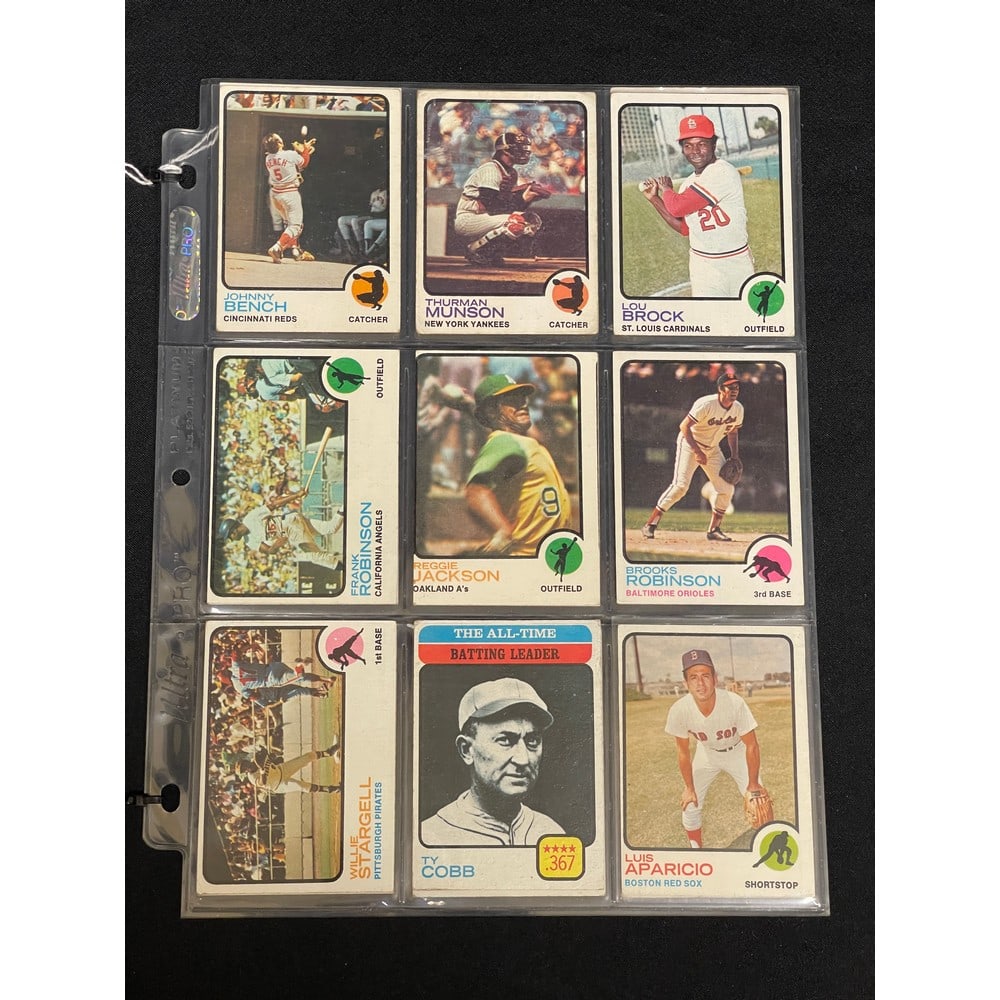 (18) 1973 Topps Baseball Stars (1 of 2)