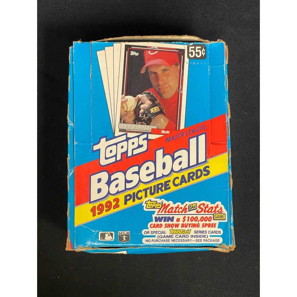 1992 Topps Baseball Full Wax Box (1 of 1)