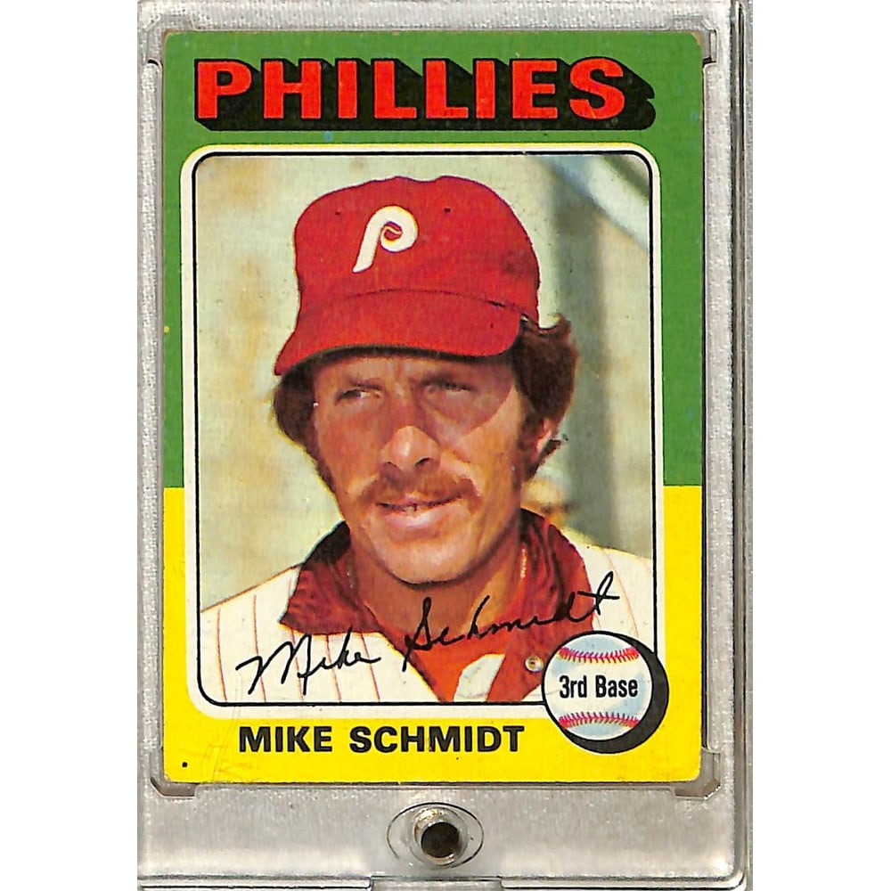 1975 Topps Crease Free Mike Schmidt (1 of 2)