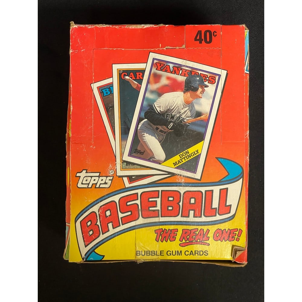1988 Topps Baseball Full Wax Box (1 of 1)