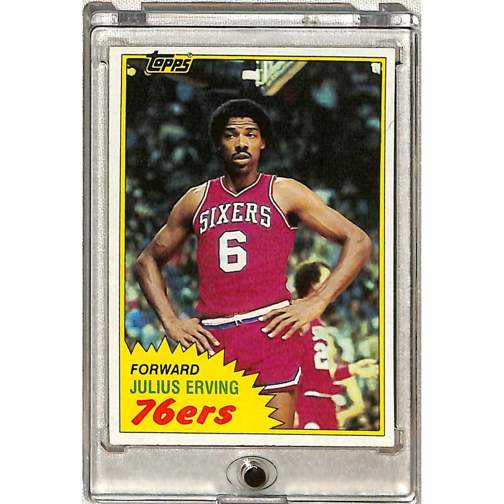 1981 Topps Hi Grade Julius Erving (1 of 2)