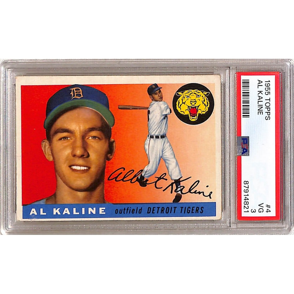 1955 Topps Al Kaline Psa 3 (1 of 2)
