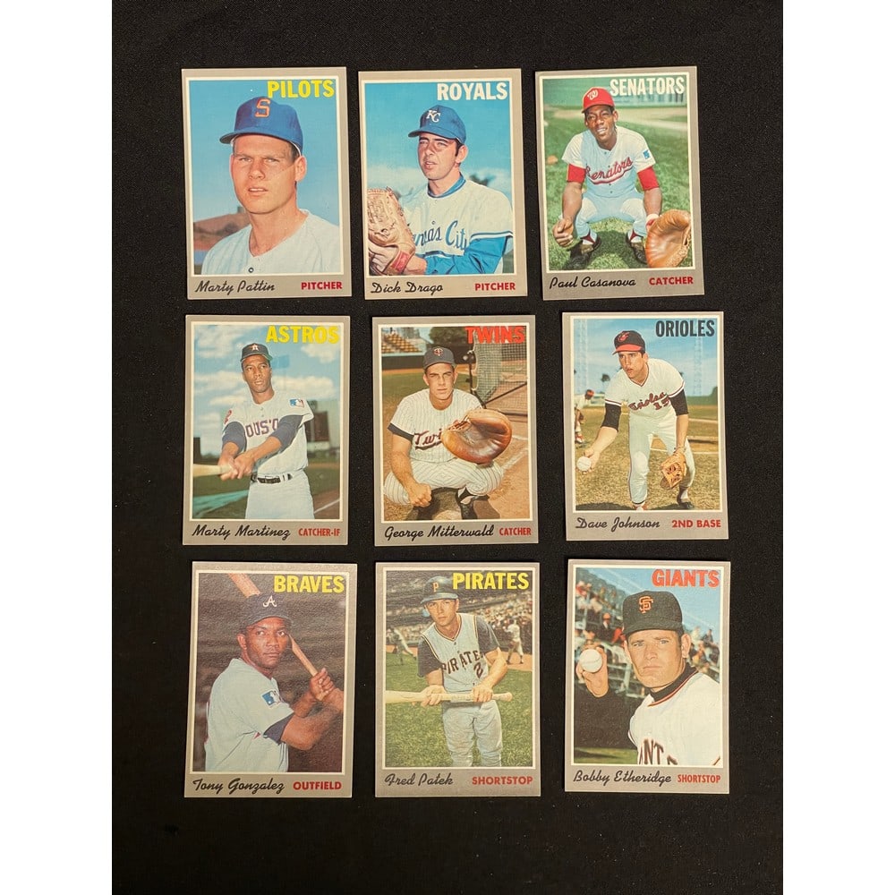 (235) High Grade 1970 Topps Baseball Cards (1 of 3)