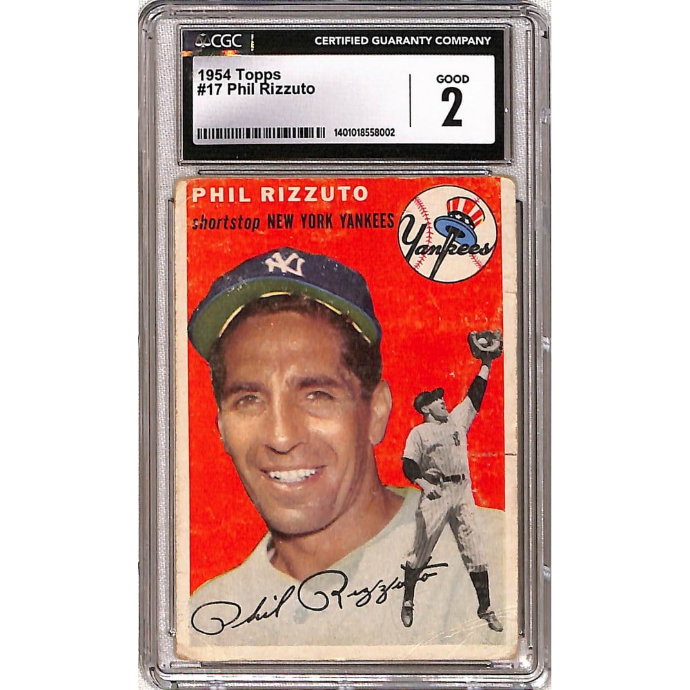1954 Topps Phil Rizzuto Cgc 2 (1 of 2)