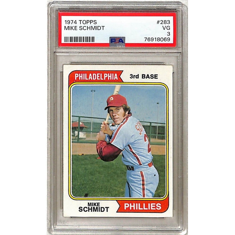 1974 Topps Mike Schmidt Psa 3 (1 of 2)