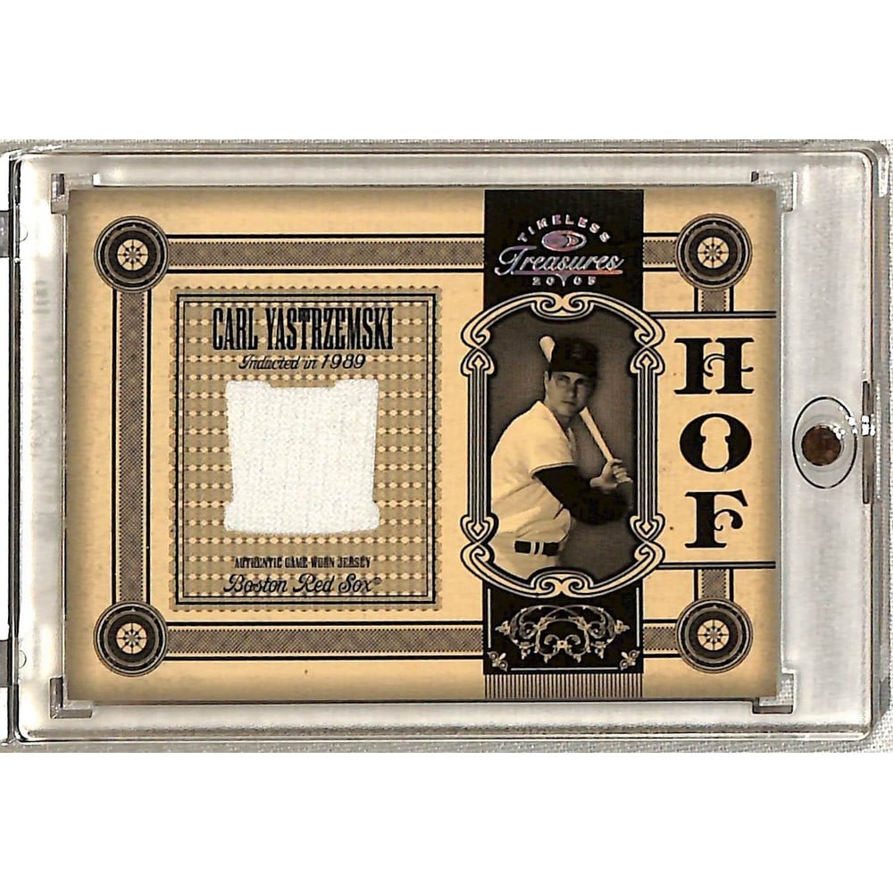2005 Timeless Treasures Carl Yastrzemski Game Used (1 of 2)