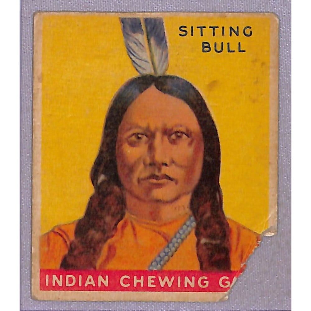 1933 Goudey Gum Low Grade Sitting Bull (1 of 2)