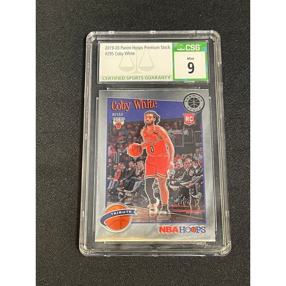 2019-20 Hoops Coby White Rookie Csg 9 (1 of 2)