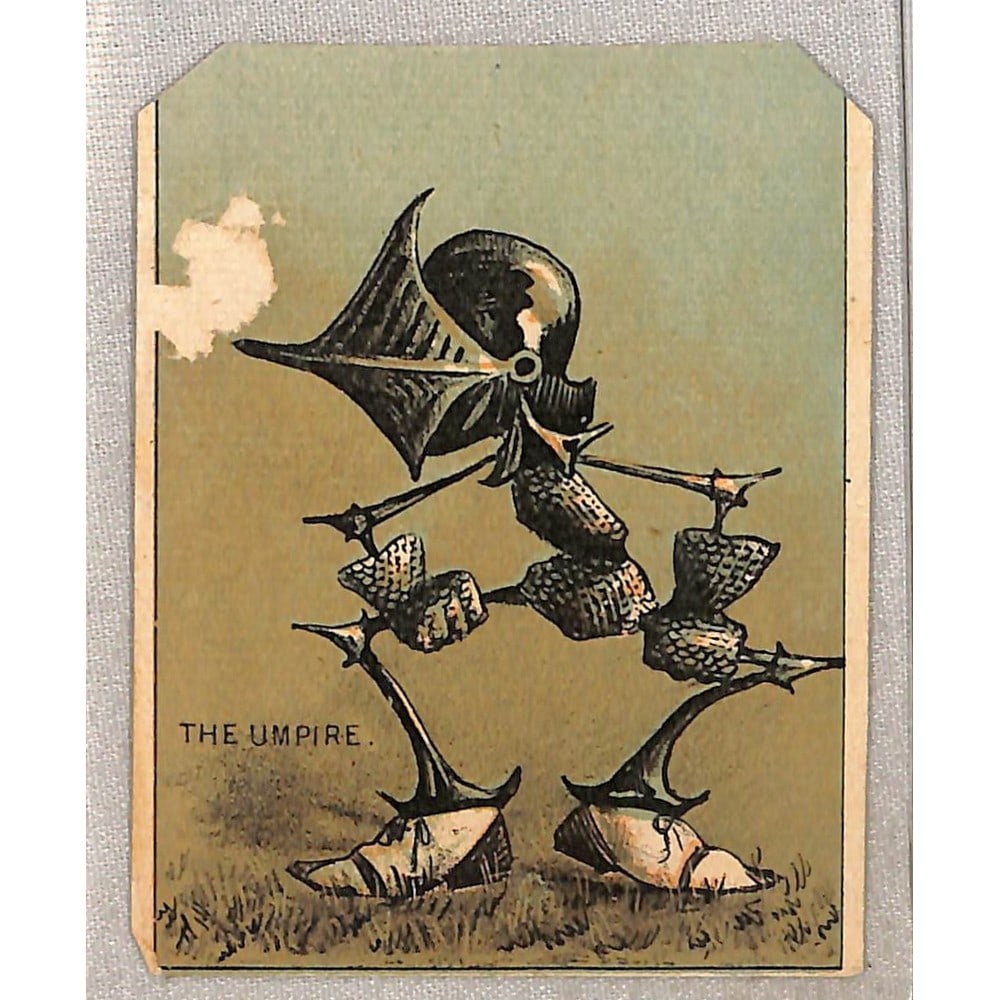 Circa 1900 Baseball Trade Card (1 of 2)