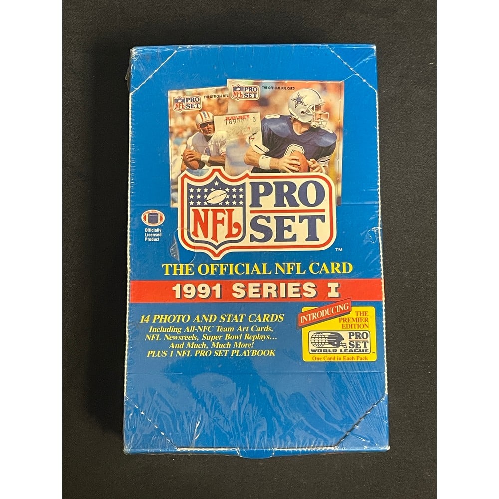 1991 Pro Set Football Series 1 Sealed Box (1 of 1)