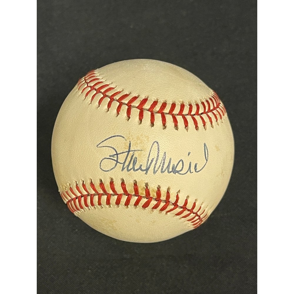 Stan Musial Signed Baseball Jsa Coa (1 of 3)