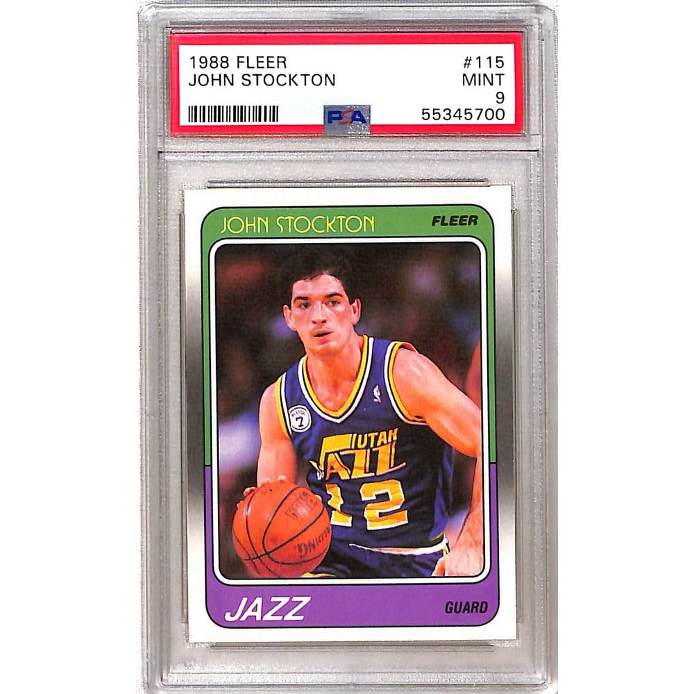 1988 Fleer John Stockman Rc Psa 9 (1 of 2)