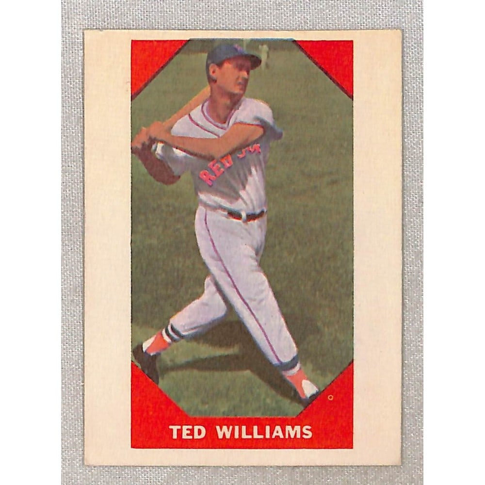 1960 Fleer All Time Greats Hi Grade Ted Williams (1 of 2)