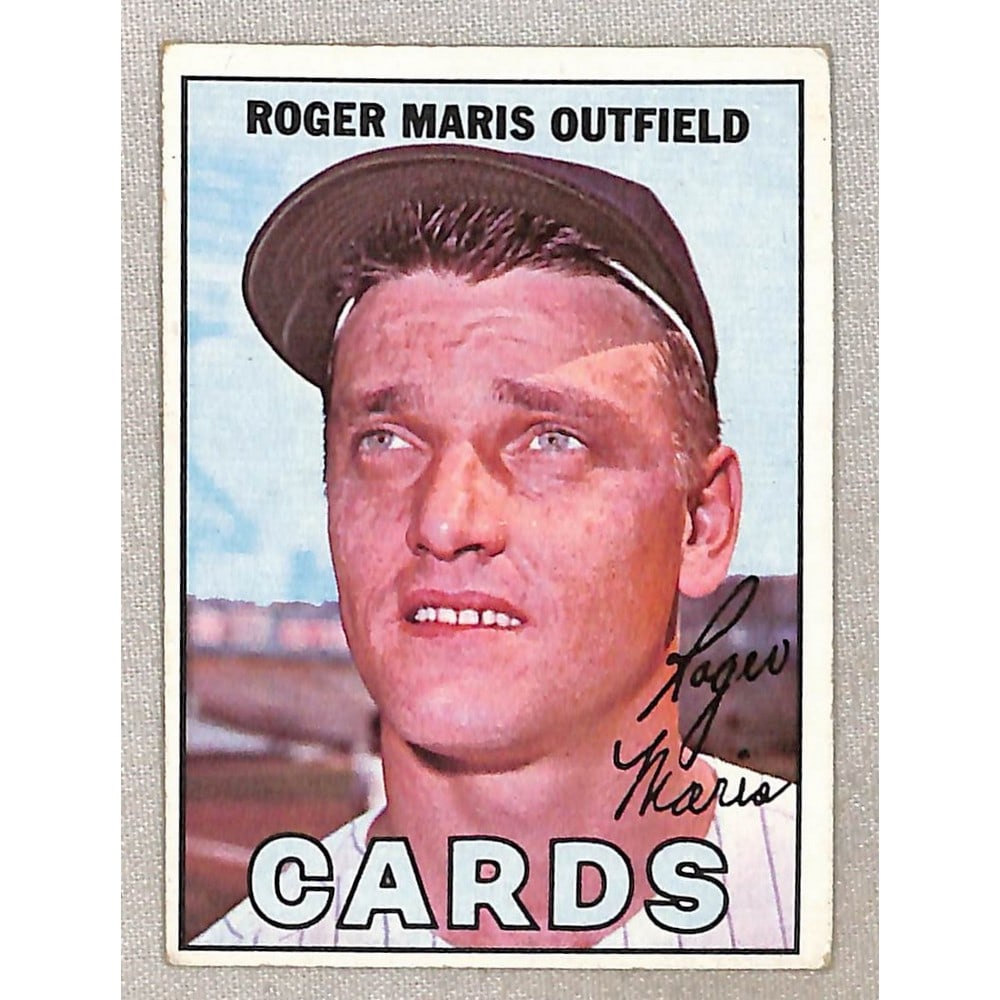 1967 Topps Crease Free Roger Maris (1 of 2)