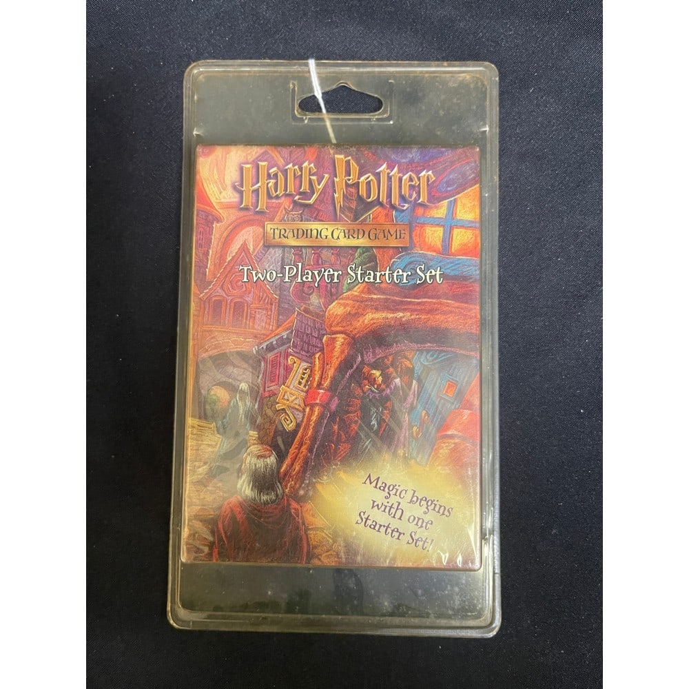 2001 Harry Potter Sealed 2 Player Card Set Hanger (1 of 2)