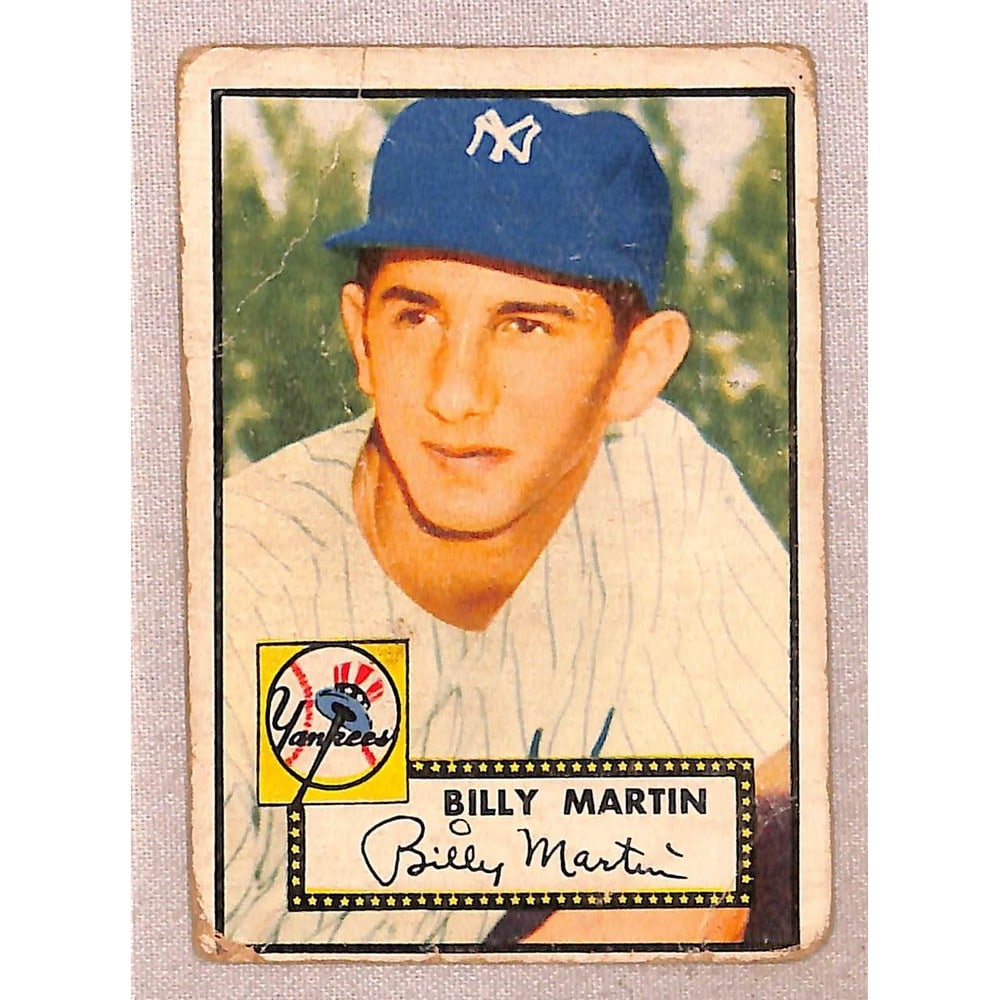1952 Topps Billy Martin Rookie (1 of 2)