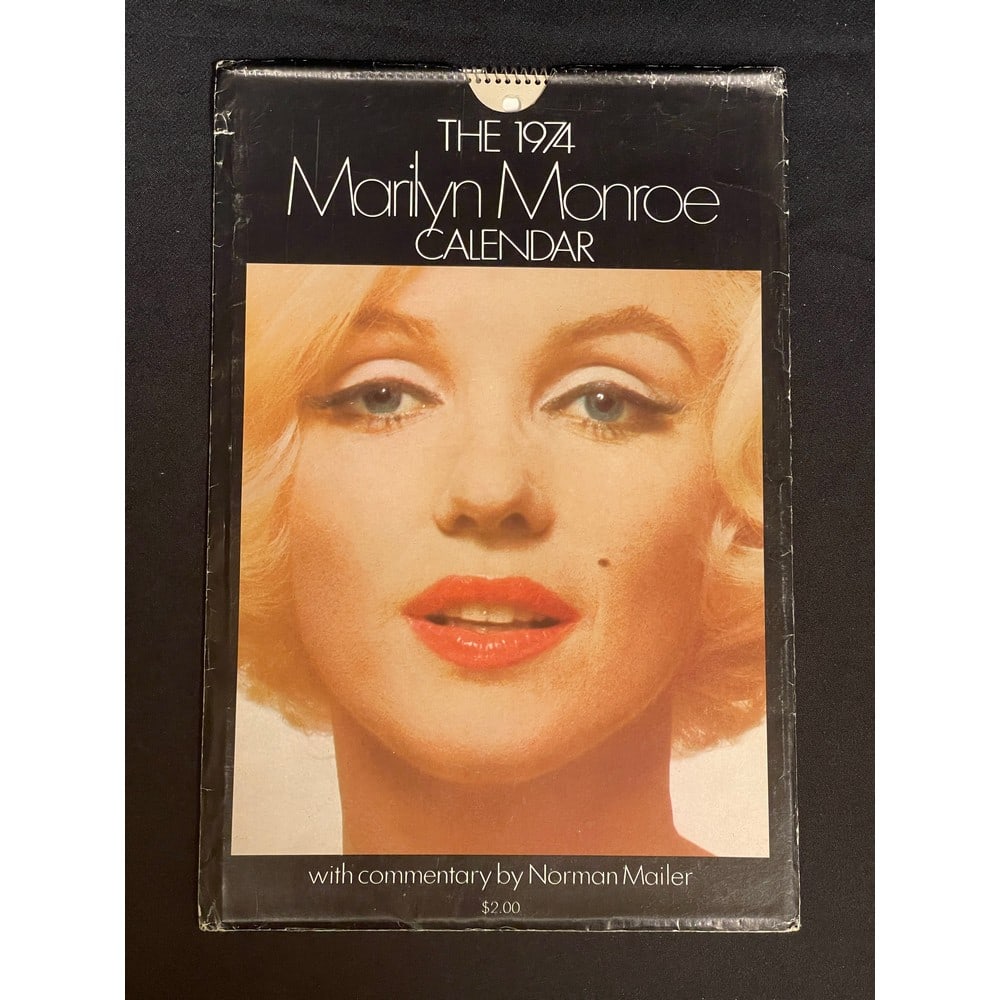 1974 Marilyn Monroe Pin Up Calendar: 1974 Marilyn Monroe Pin Up Calendar