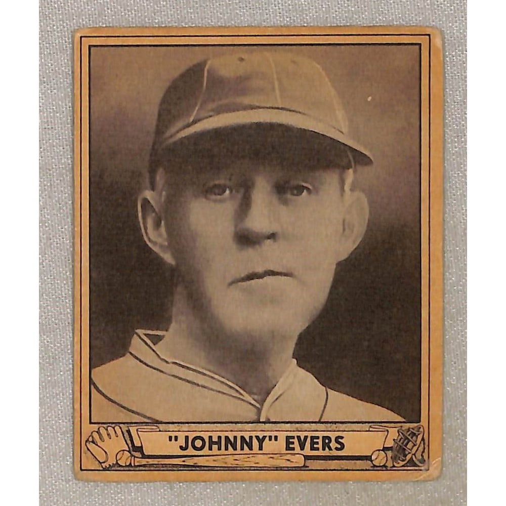 1940 Playball Gum Johnny Evers Hof (1 of 2)