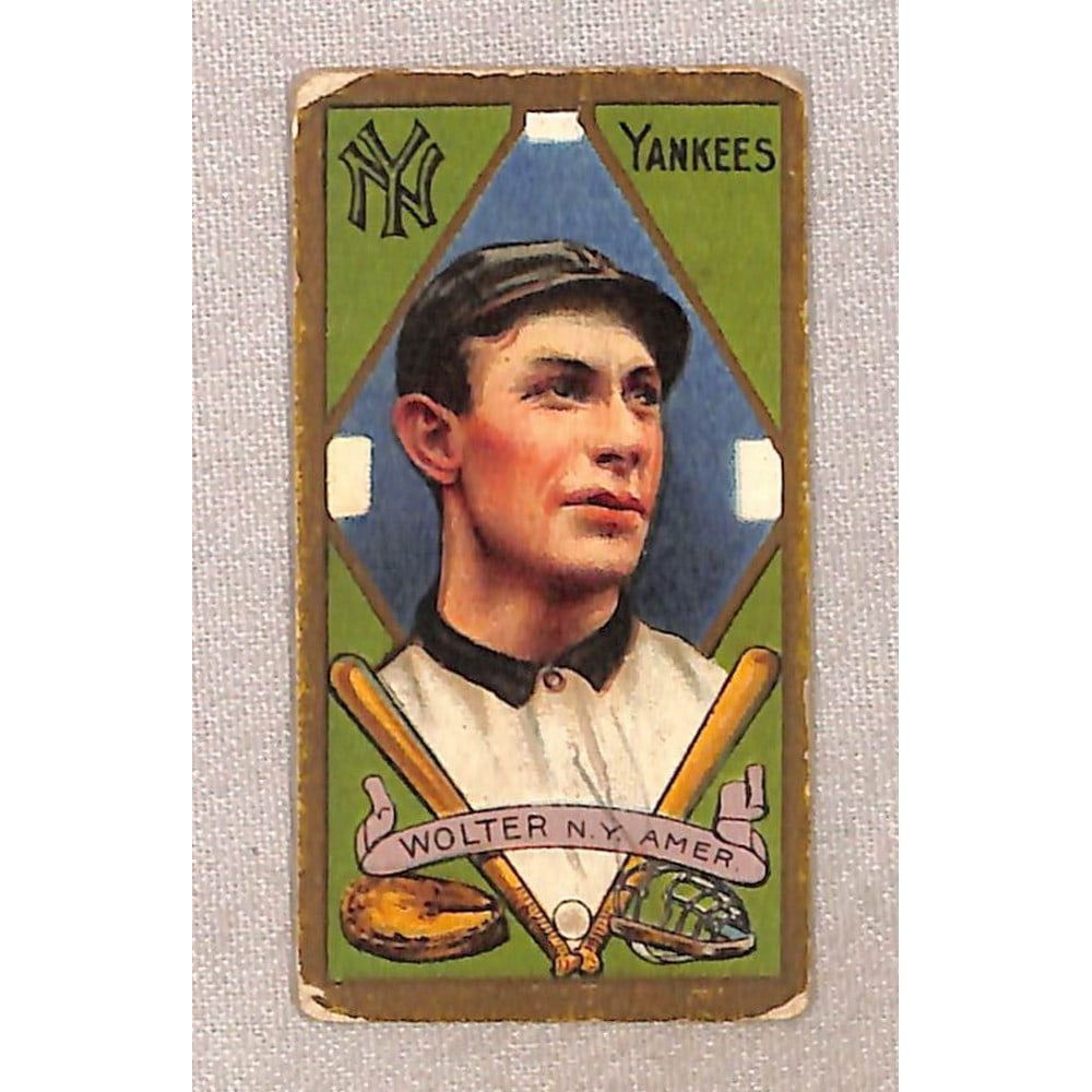 1910 T205 Gold Border Harry Wolter (1 of 2)