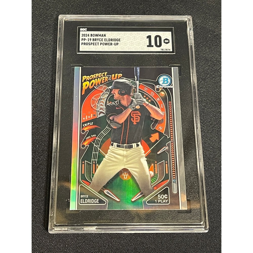 2024 Bowman Bryce Eldridge Rc Insert Sgc 10: 2024 Bowman Bryce Eldridge Rc Insert Sgc 10