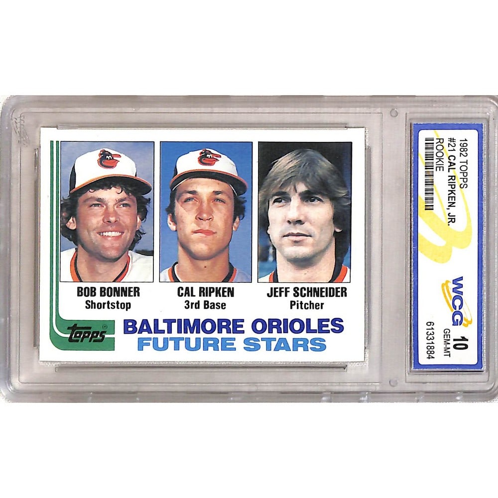 1982 Topps Cal Ripken Jr. Rc Wcg 10 (1 of 2)