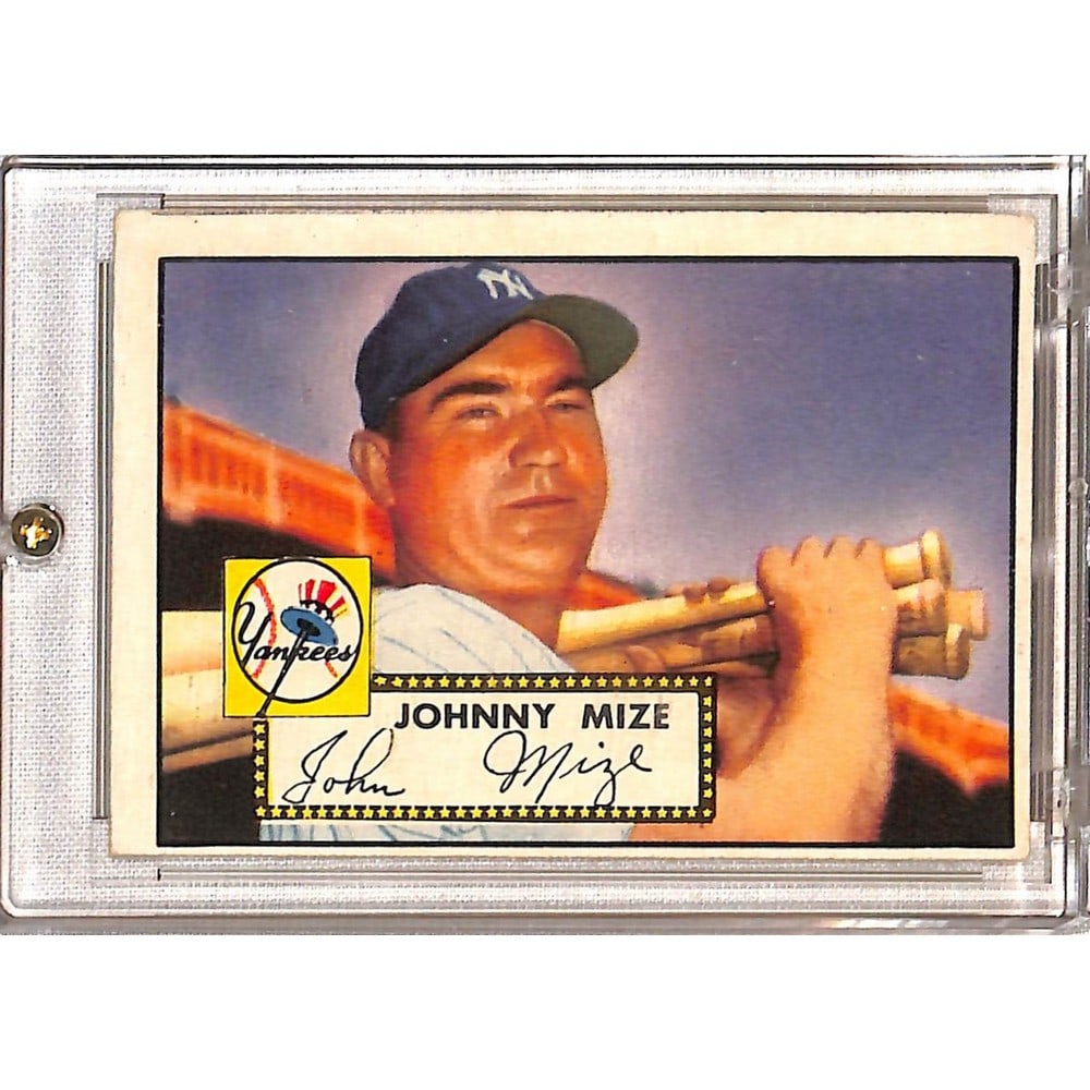 1952 Topps Johnny Mize (1 of 2)