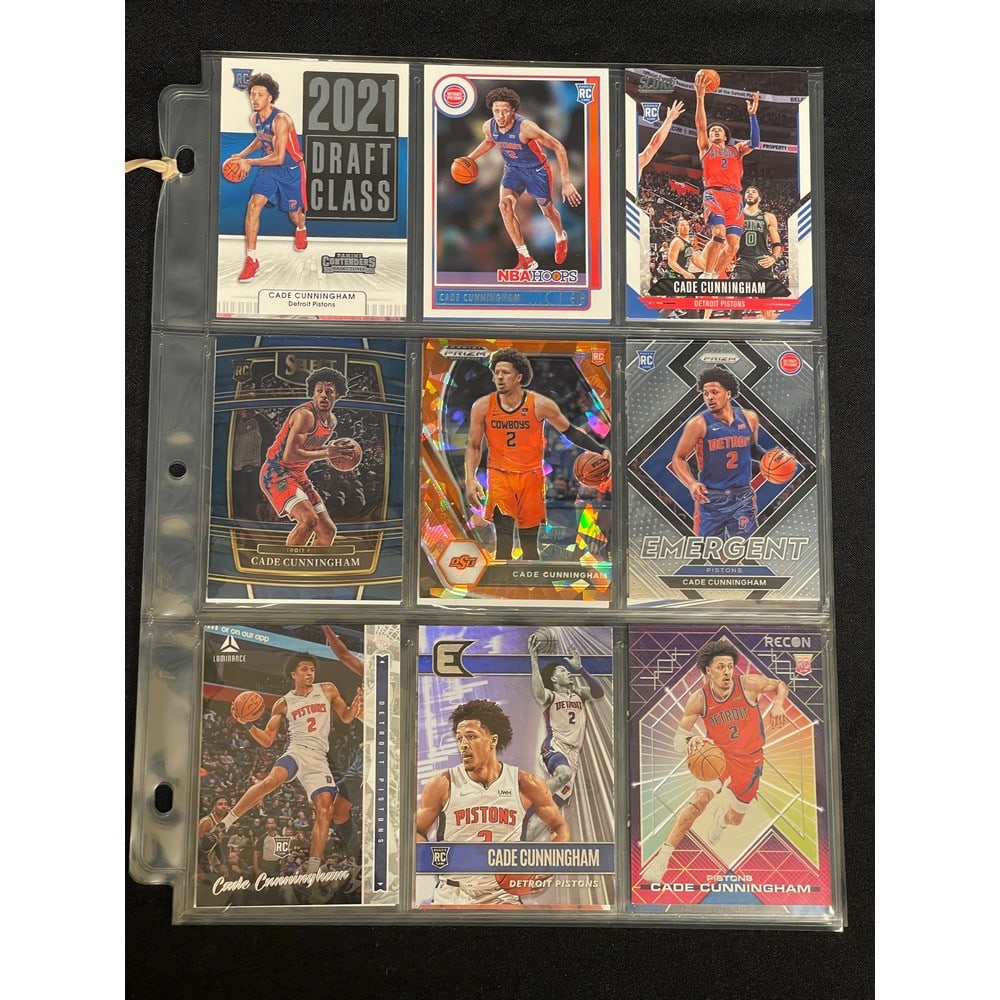 (18) Different High Grade Cade Cunningham Rookies (1 of 2)
